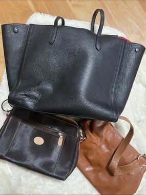 Banana Republic Tote Bag, El Potro and Nine West  Bundle as is or project bags